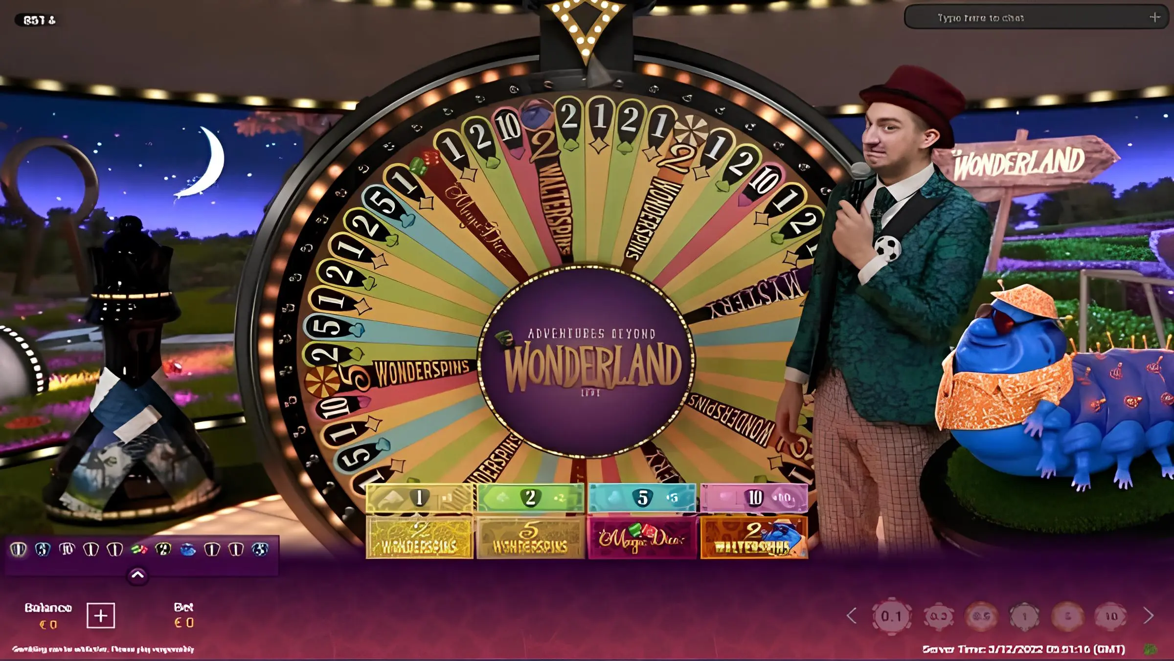 Adventures Beyond Wonderland: Descubra o emocionante jogo ao vivo